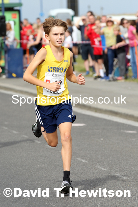 Boys under-15s 2021 Northern 6 and 4 Stage and Young Athletes Road Relays, Redcar. Photo: David T. Hewitson/Sports for All Pics